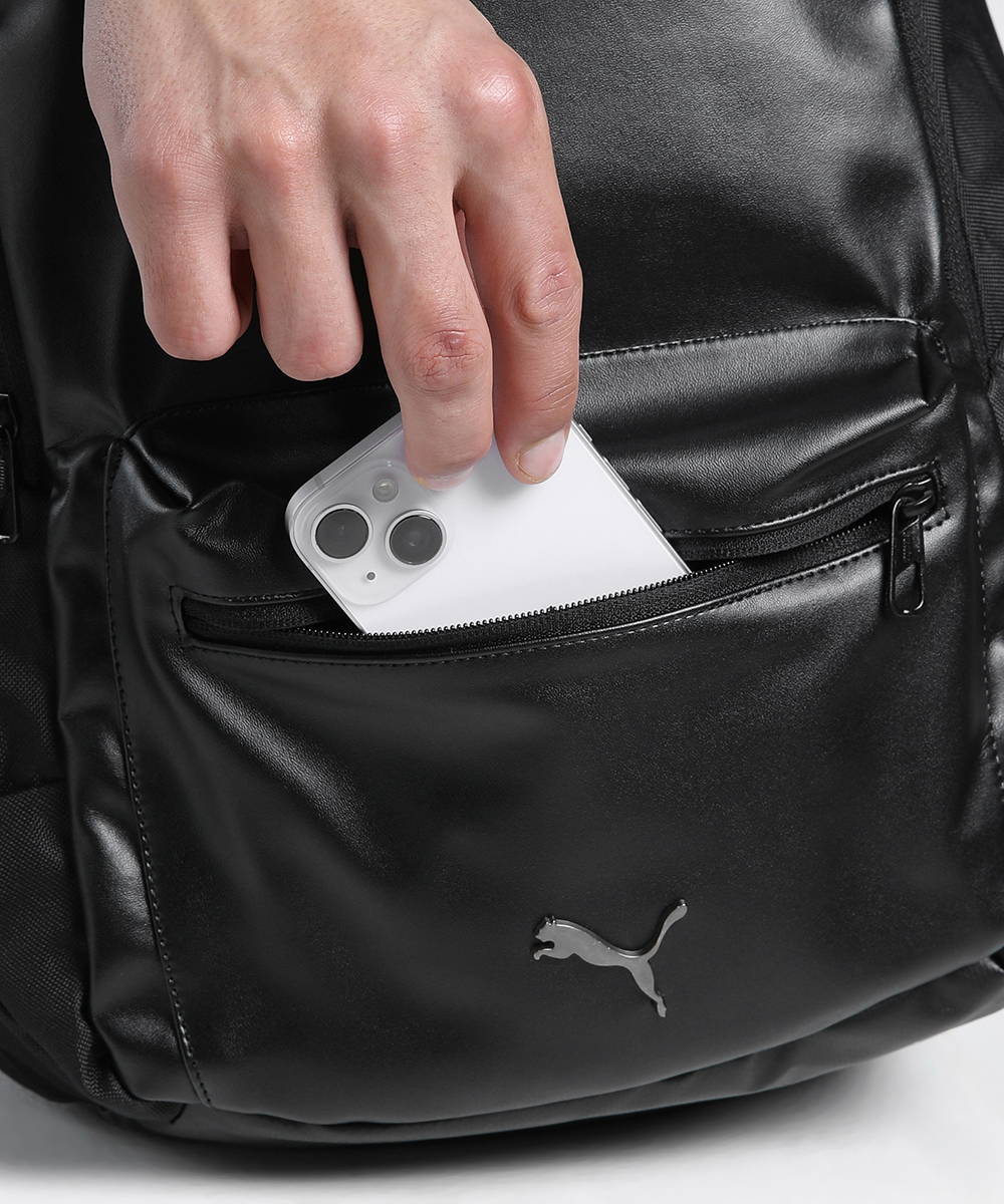 PUMA Unisex Solid Black Backpack